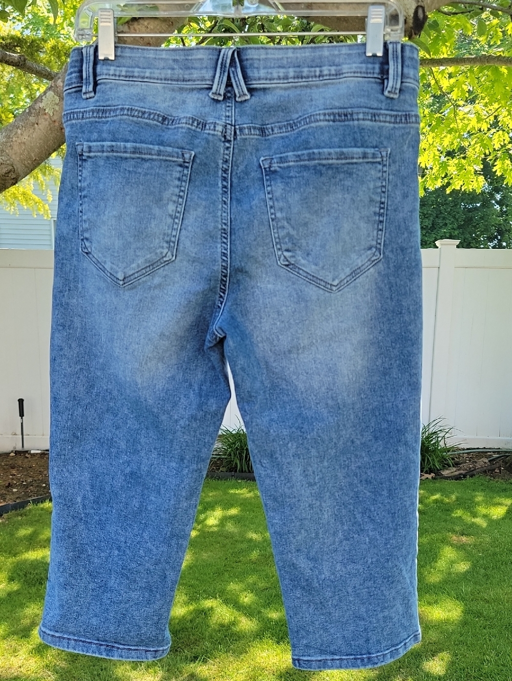 Angels Forever Young Capris Bermudas Shorts 360 Sculpt Crop - Picture 5 of 5